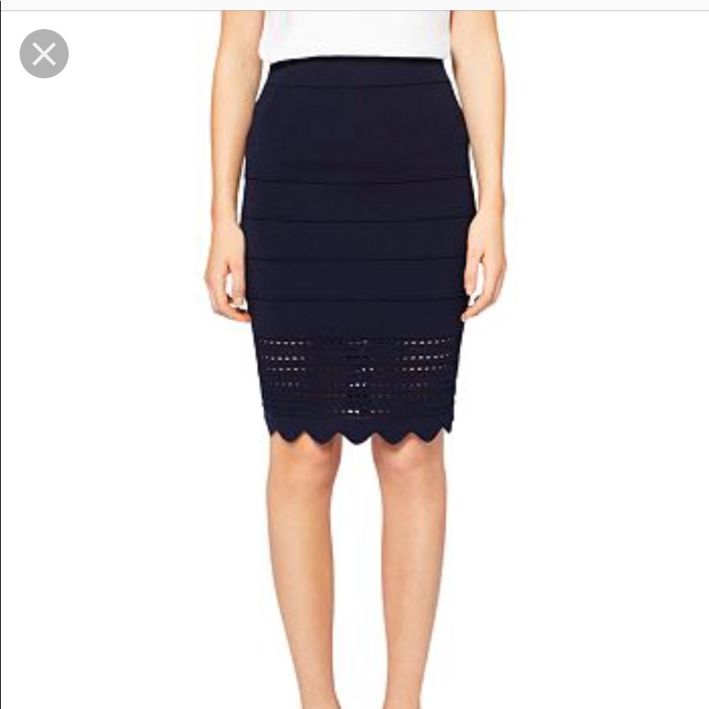 Ted Baker Stef Scallop Skirt.
